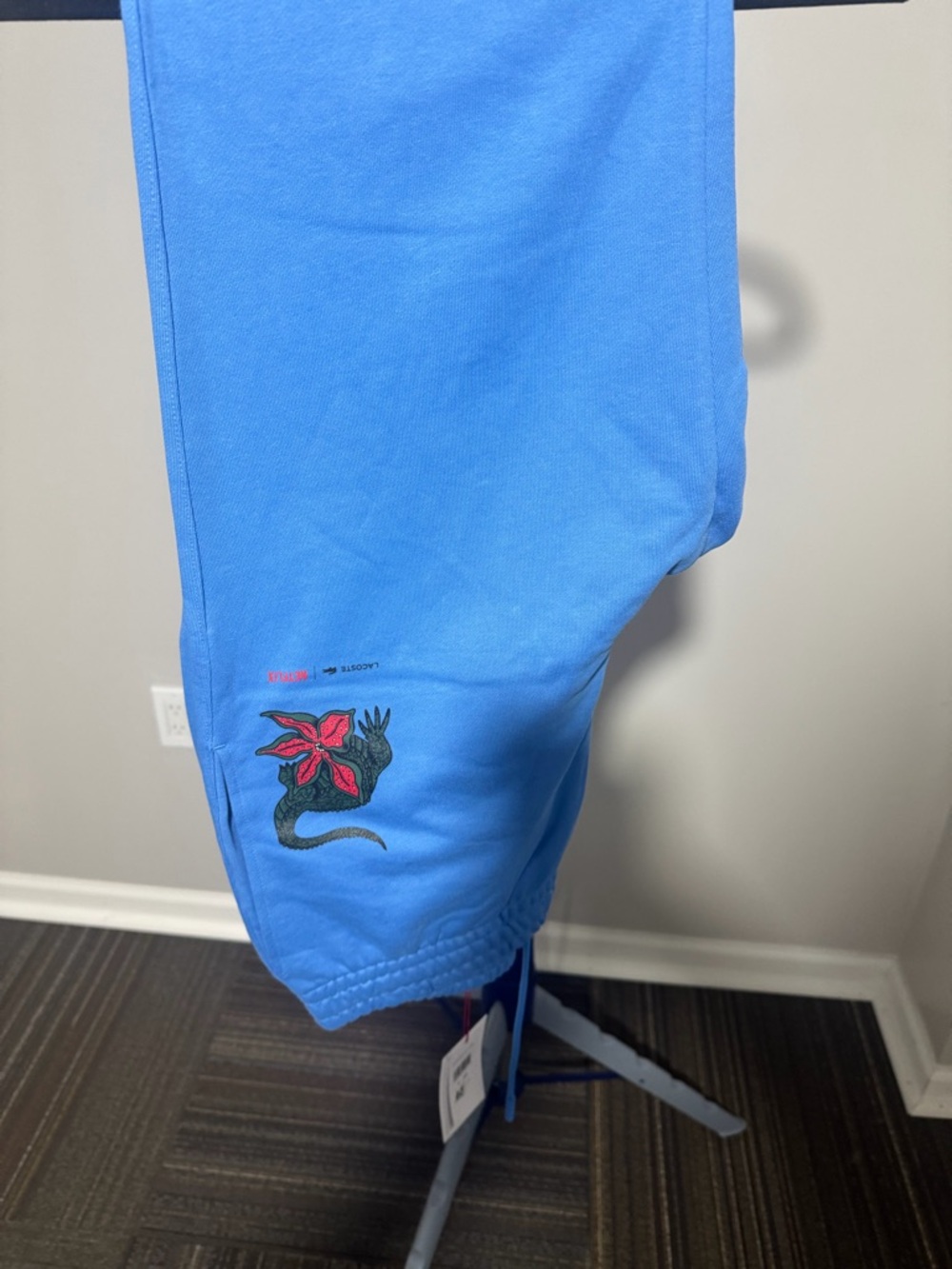 Men’s Lacoste x Netflix Croc Print Sweatpants